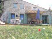 La terrasse de la petite maison